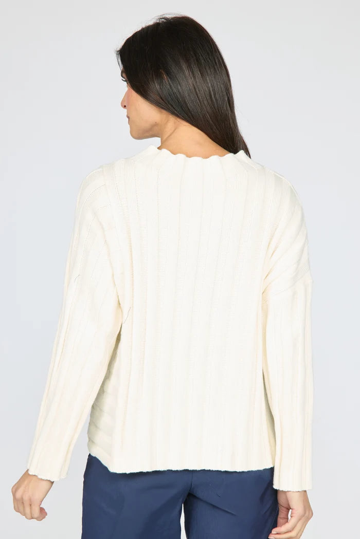 Statement Rib Pocket Pullover