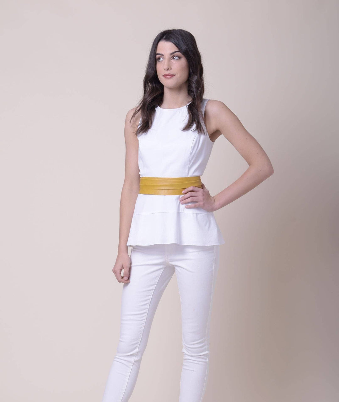 Wrap Belt | Golden Camel | Adjustable One-Size
