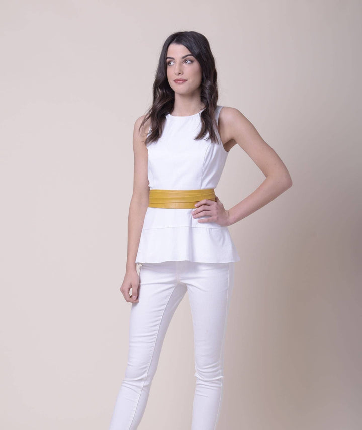 Wrap Belt | Golden Camel | Adjustable One-Size