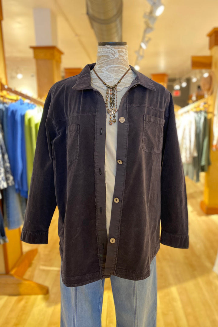 Stretch Cord Shacket