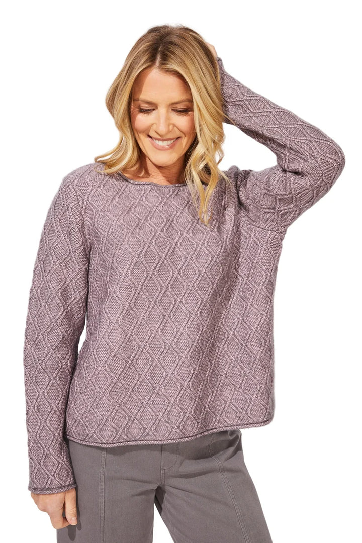 Cozy Diamond Easy Pullover