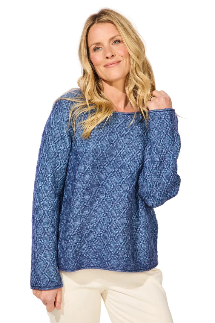 Cozy Diamond Easy Pullover