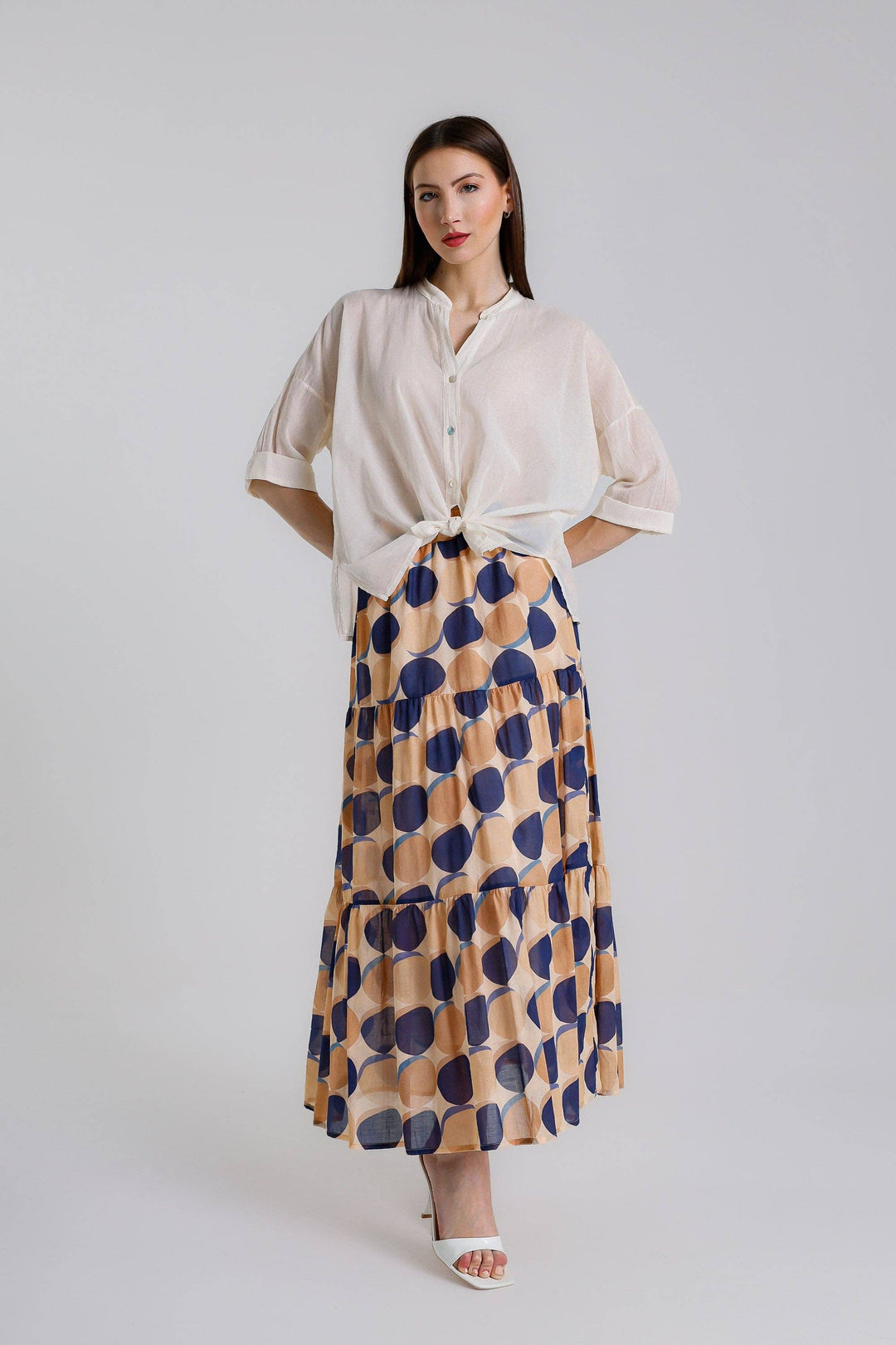 Amanda Cotton Voile Blouse