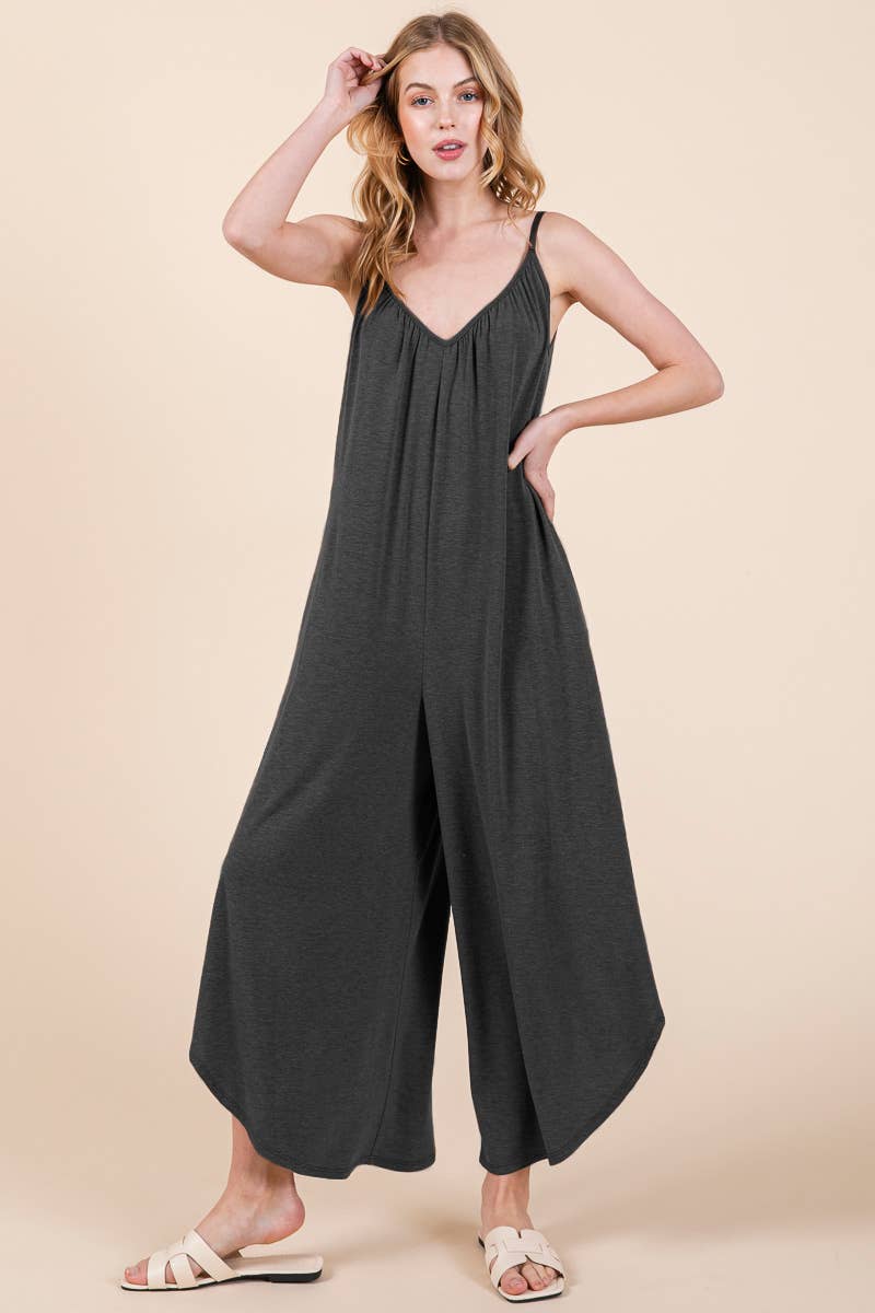 Plus Size Solid Jumper with Pockets