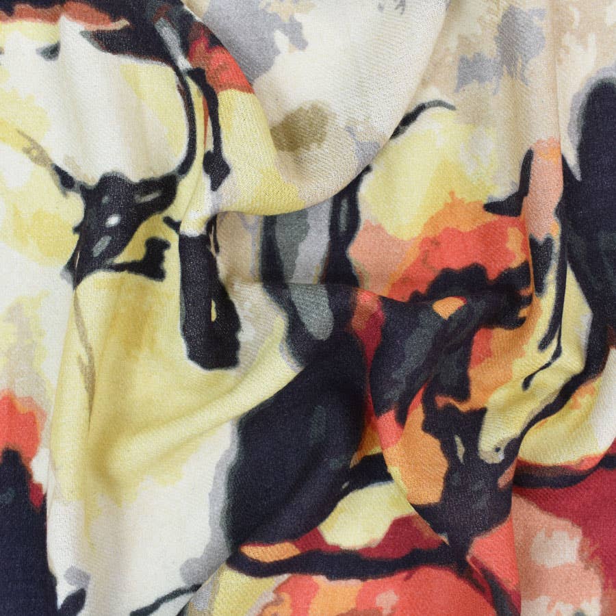 Sofronio Abstract Wool Scarf