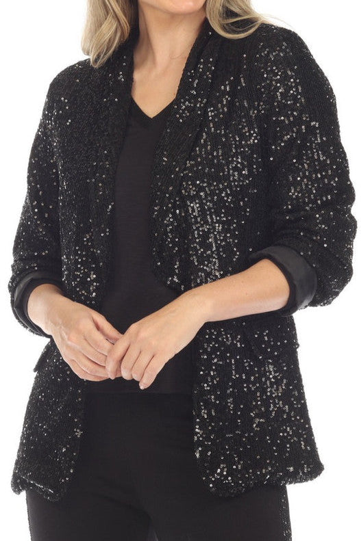 Black Sequin Jacket