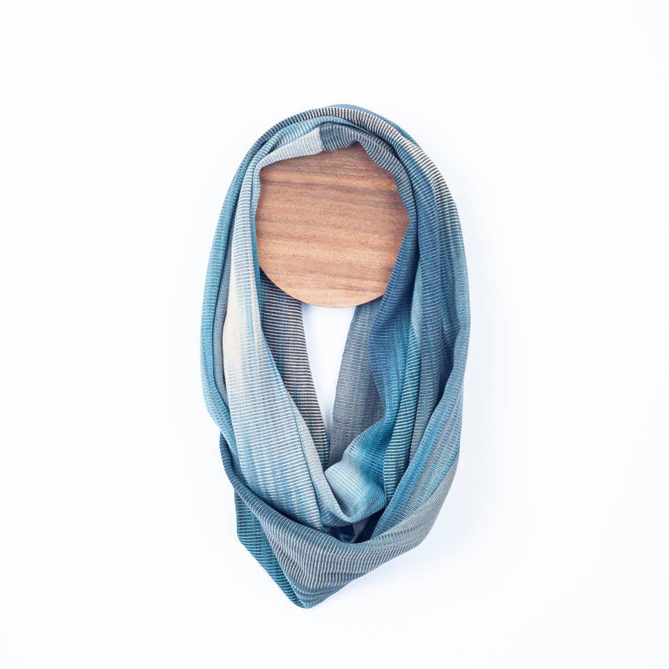 Handwoven Bamboo Silky Weave Infinity Scarf