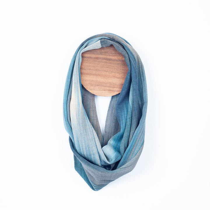 Handwoven Bamboo Silky Weave Infinity Scarf