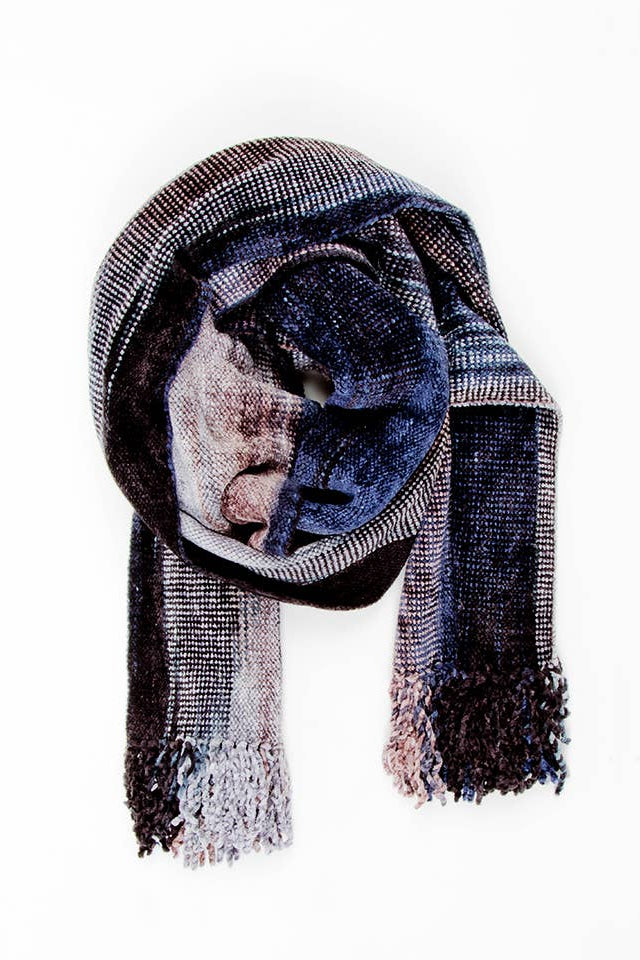 Handwoven Bamboo Chenille Scarf