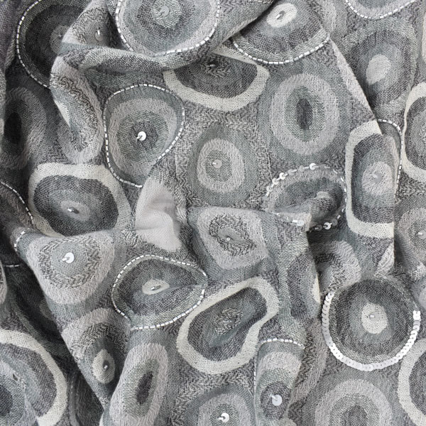 Loretta Sequin Wool Shawl