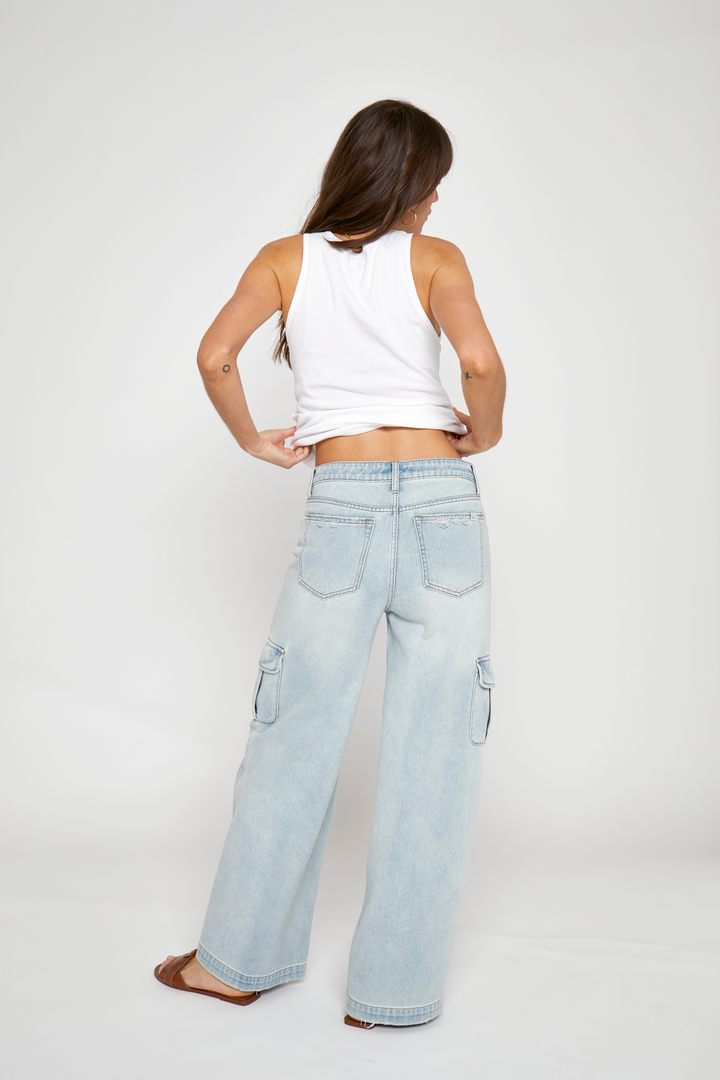 Madison Cargo Mid Rise Jean, Hotel California