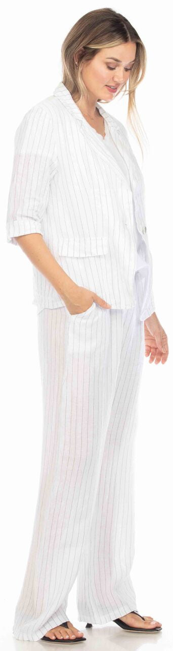 Pinstripe Blazer