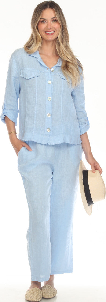 Solid Button Front Cardigan Jacket