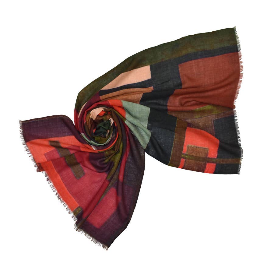 Holden Layered Geo Scarf