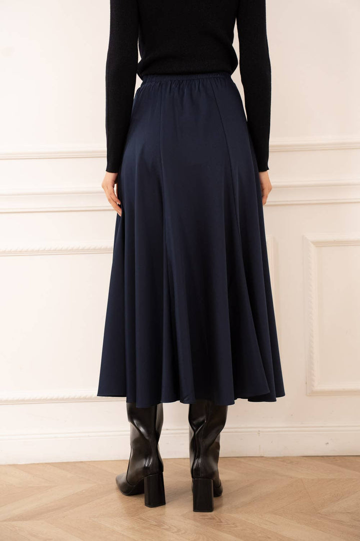 Valentine Skirt in Solid Satin