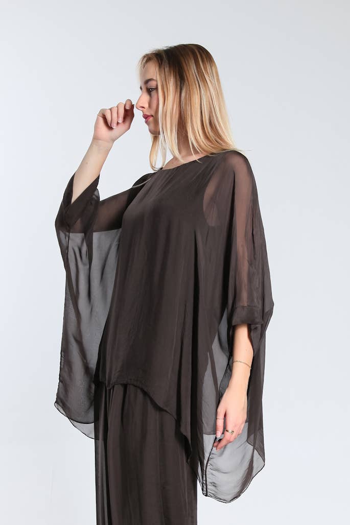 Sofia Silk Kaftan