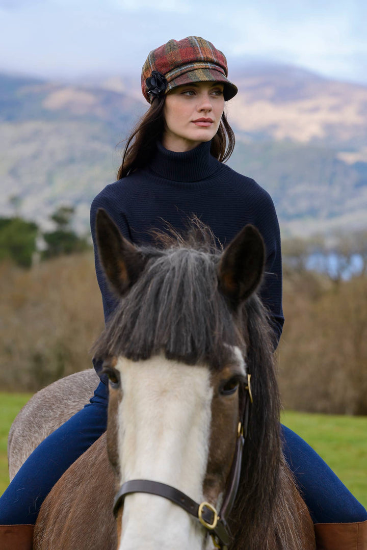 Ladies 100% Wool Newsboy Cap 321