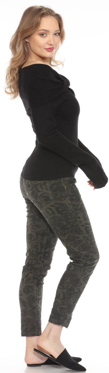 Long Sleeve Off the Shoulder Top