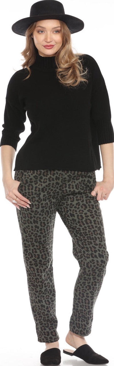 Solid Mock Neck Top