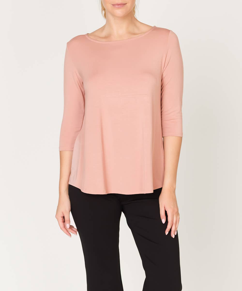 Bamboo Elbow Sleeve Top