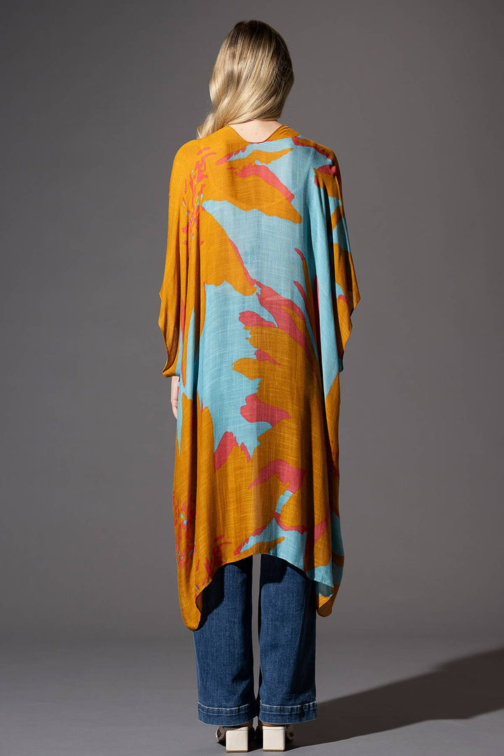 Sweeping Floral Kimono
