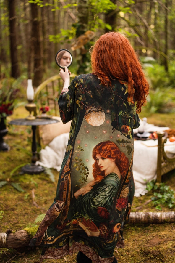 Solstice Opera Duster Kimono Robe ft. Persephone, Moon & Owl