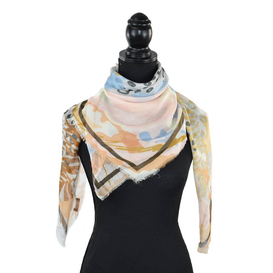 Shepherd Abstract Square Scarf