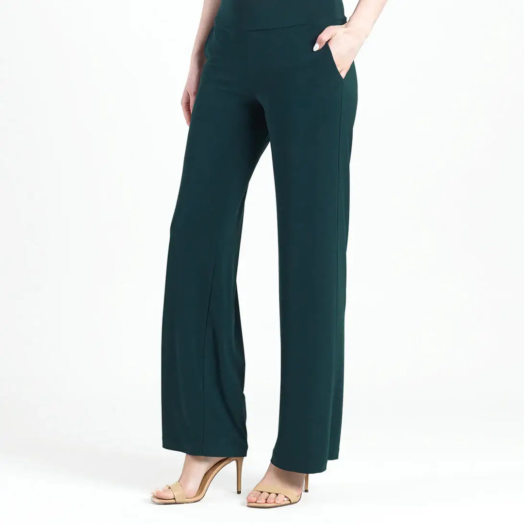 Wide Leg Pocket Pant: Brown
