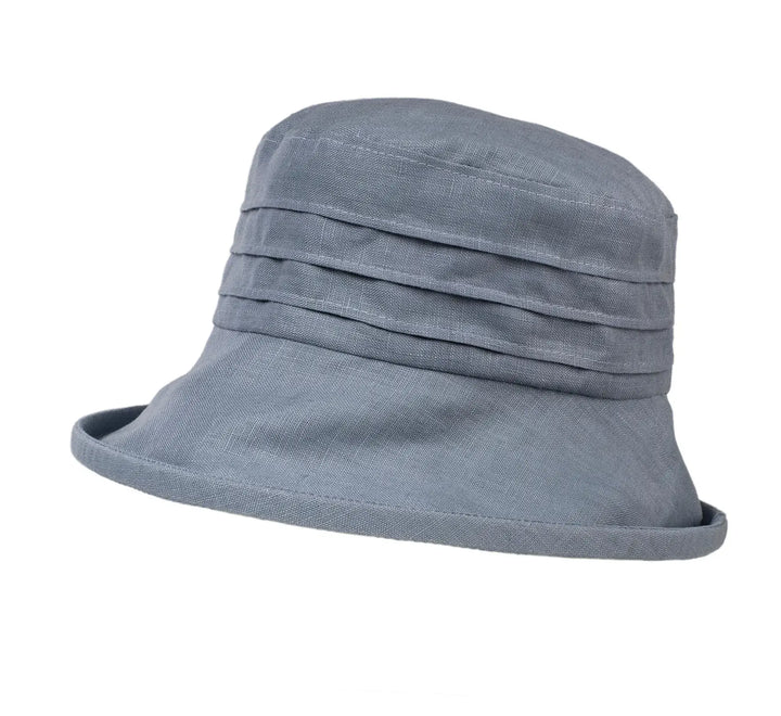 Large Brim Linen, Packable Sun Hat