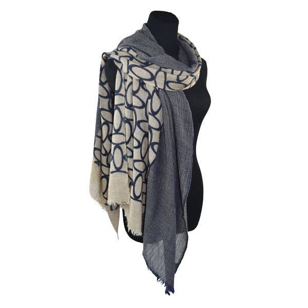 Marissa Contemporary Wool Scarf