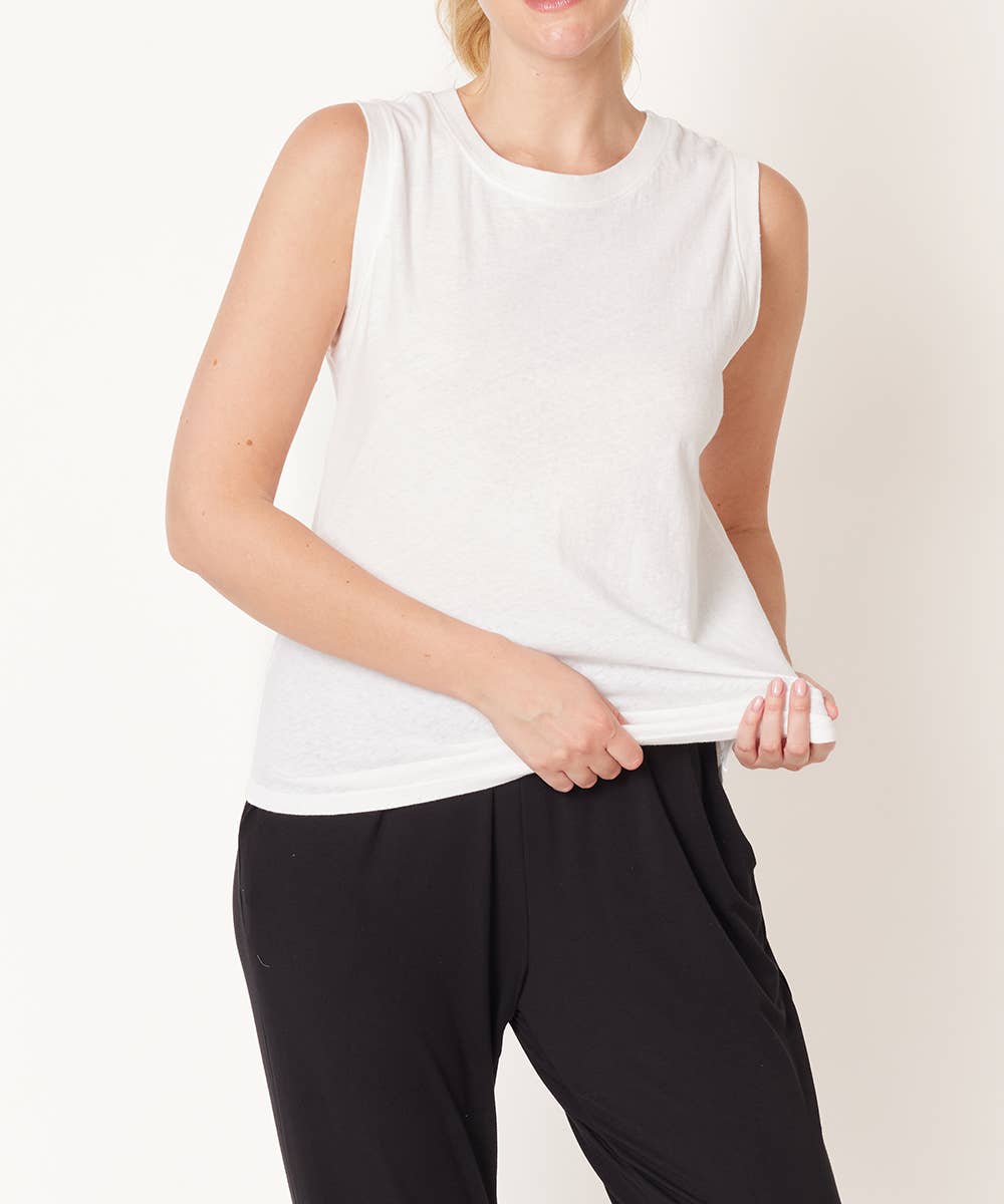 Recycled Cotton Muscle Tank