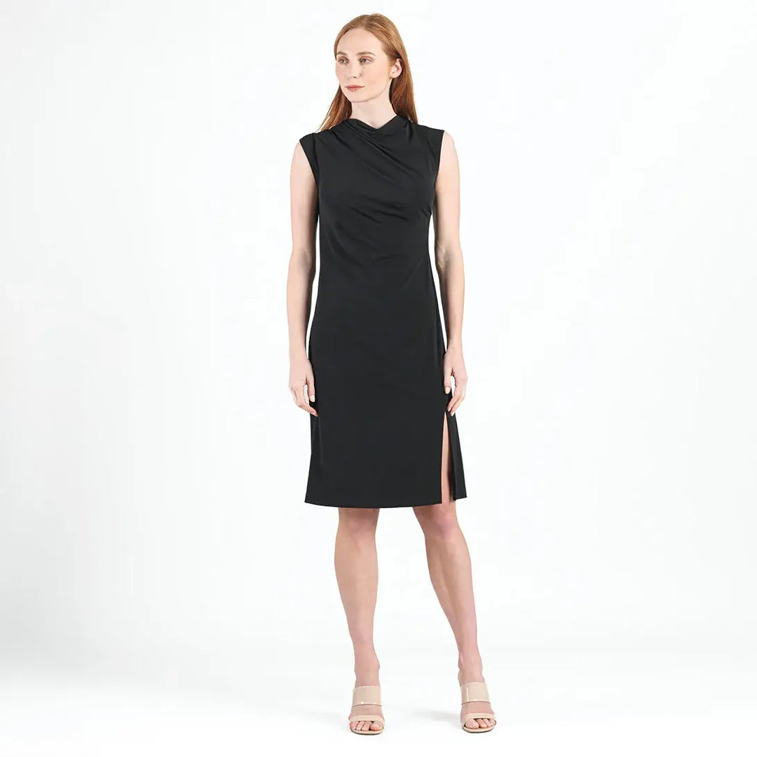 Signature Side Slit Midi Dress