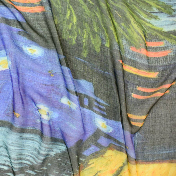Café Painterly Modal Scarf