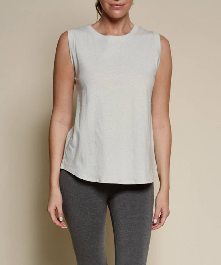 Recycled Cotton Muscle Tank
