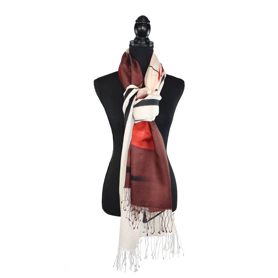 Ramona Handpainted Silk Scarf