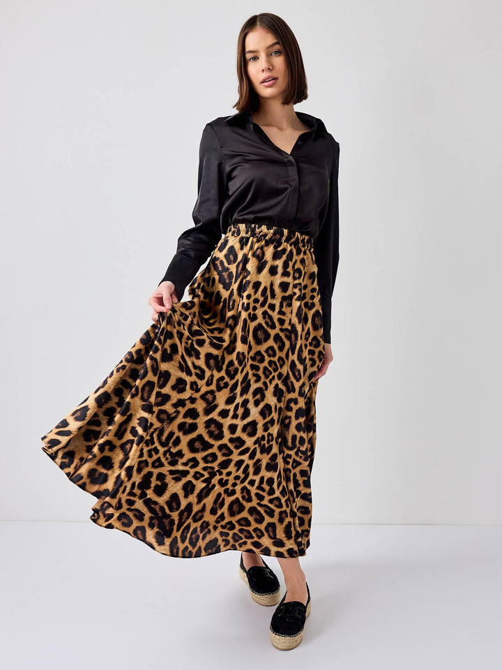 Valentine Skirt in Solid Satin