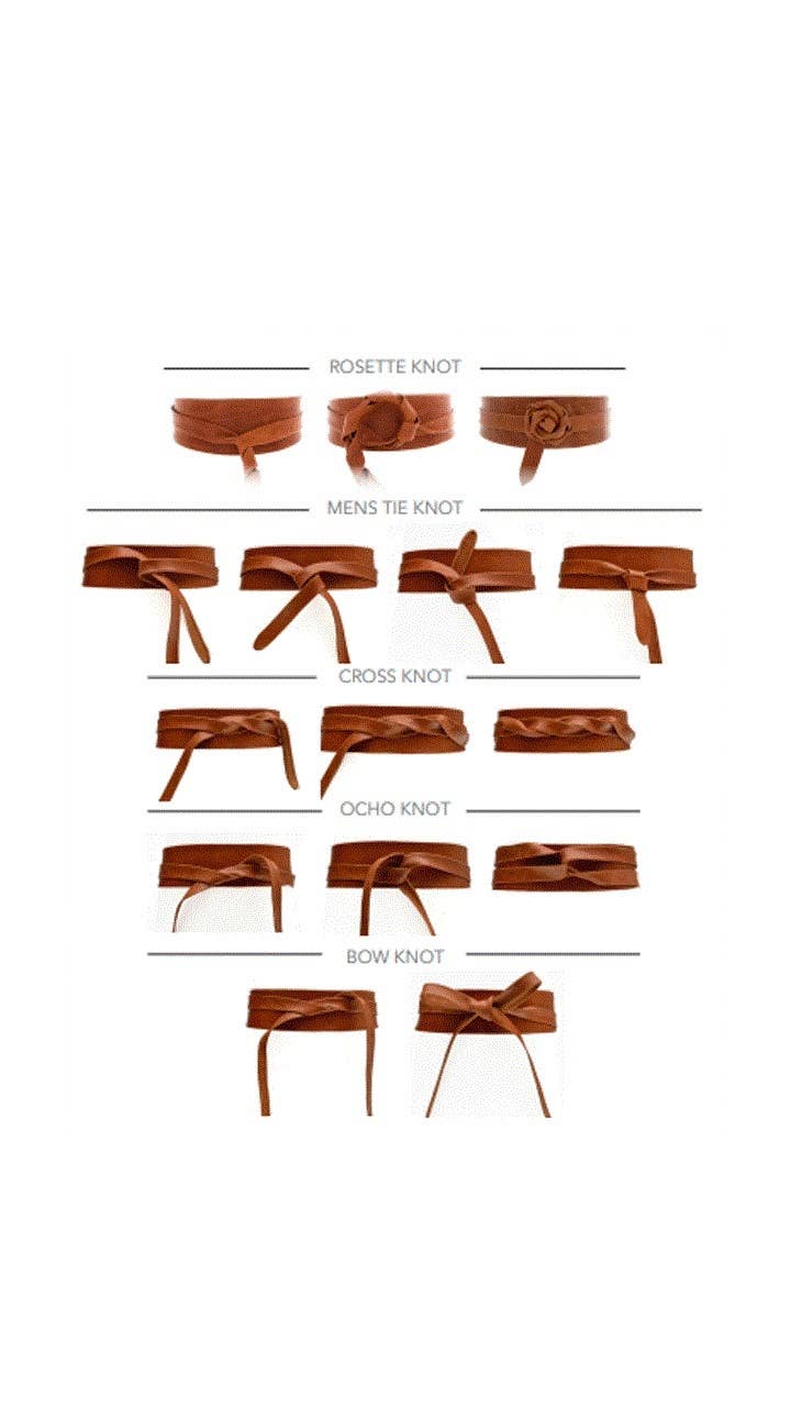 Wrap Belt - Peach - OS