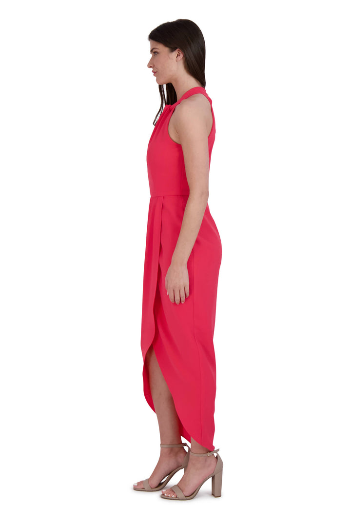 Julia Jordan Knot Neck Maxi Dress