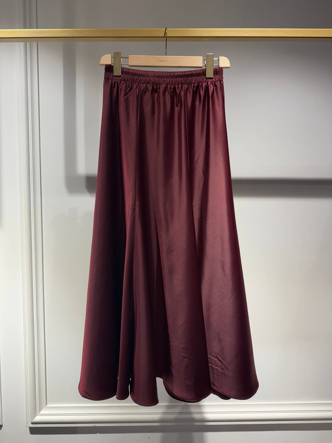 Valentine Skirt in Solid Satin