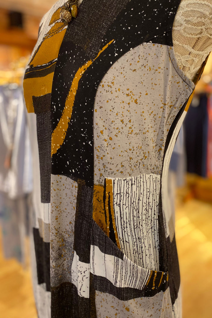 Arthouse Picasso Knits Sleeveless Dress