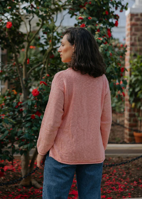 Avalin Ultimate Cotton Sweater – Crop Pocket Roll Neck