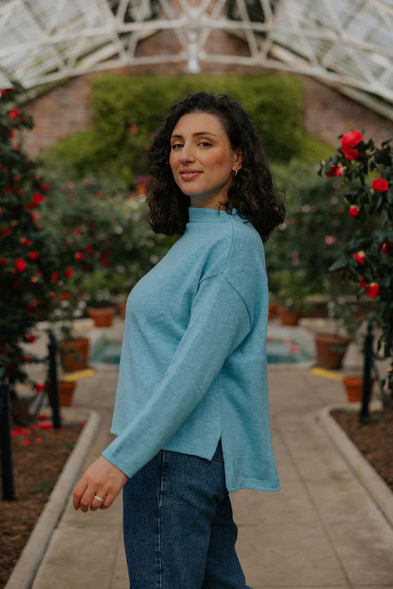 Avalin Cotton Mock Neck Pullover