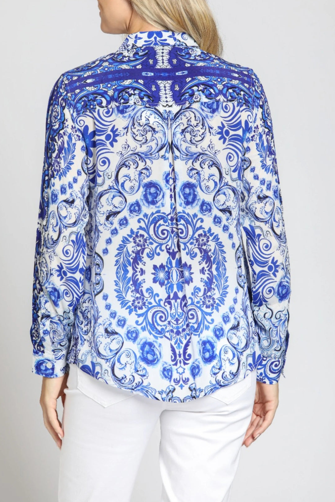 Button-up With Roll-up Sleeve