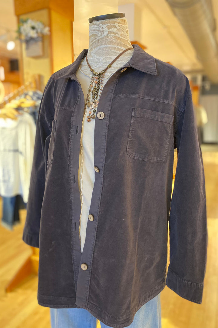 Stretch Cord Shacket