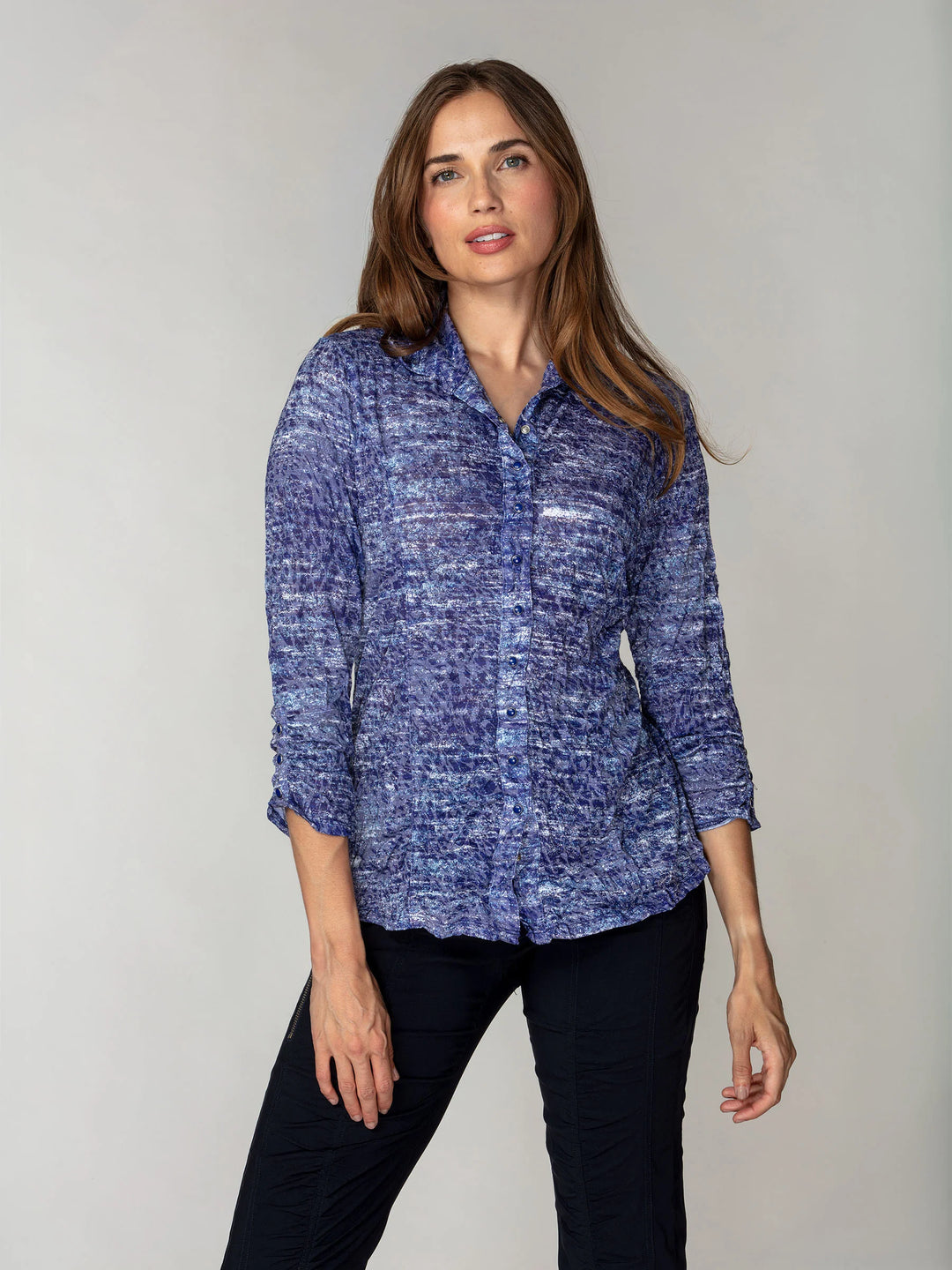 Careless Whisper Snap Up Blouse