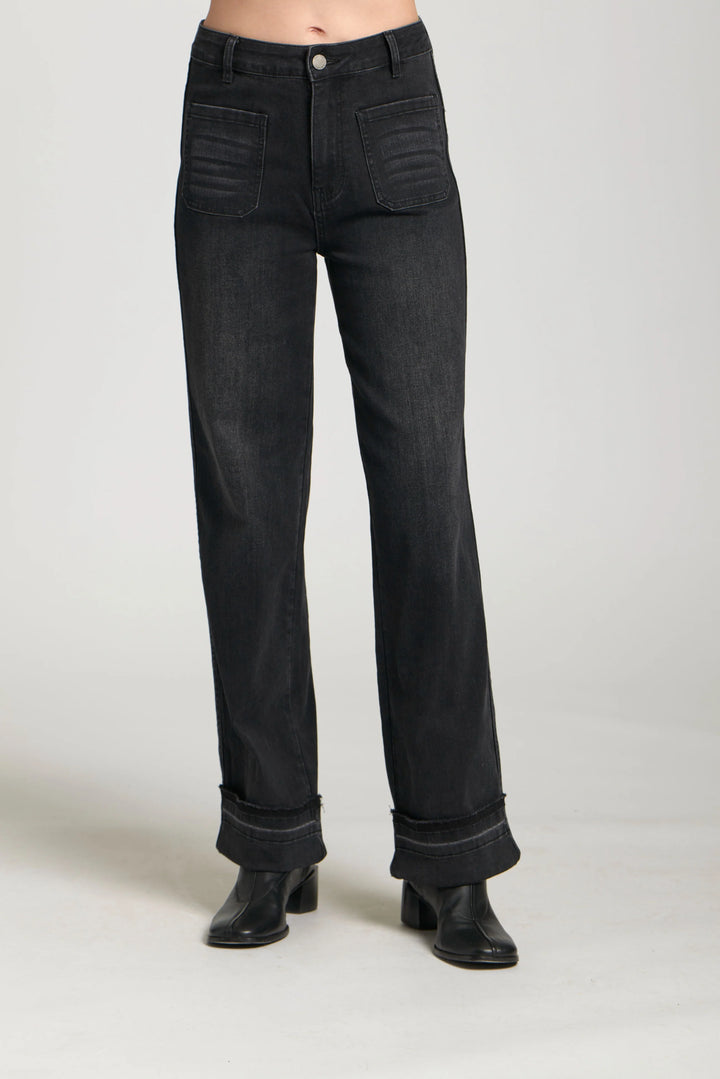 Add To Your List Black Pant