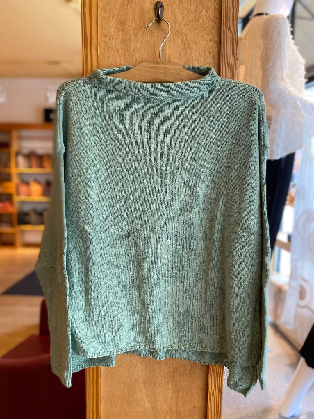 Mock Neck Pullover