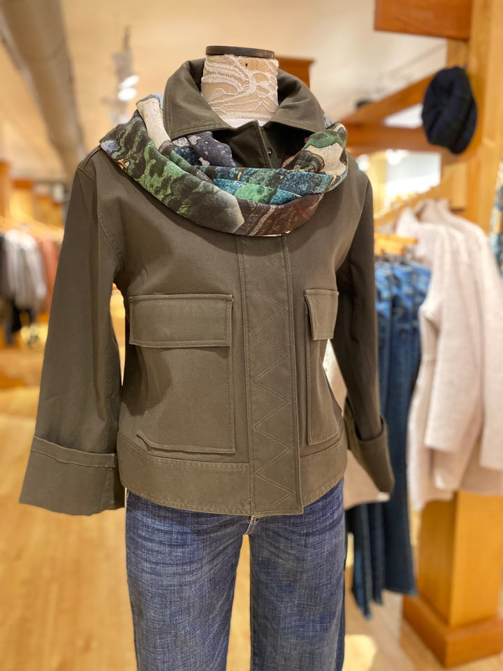 Ultra Stretch Twill Cargo Jacket