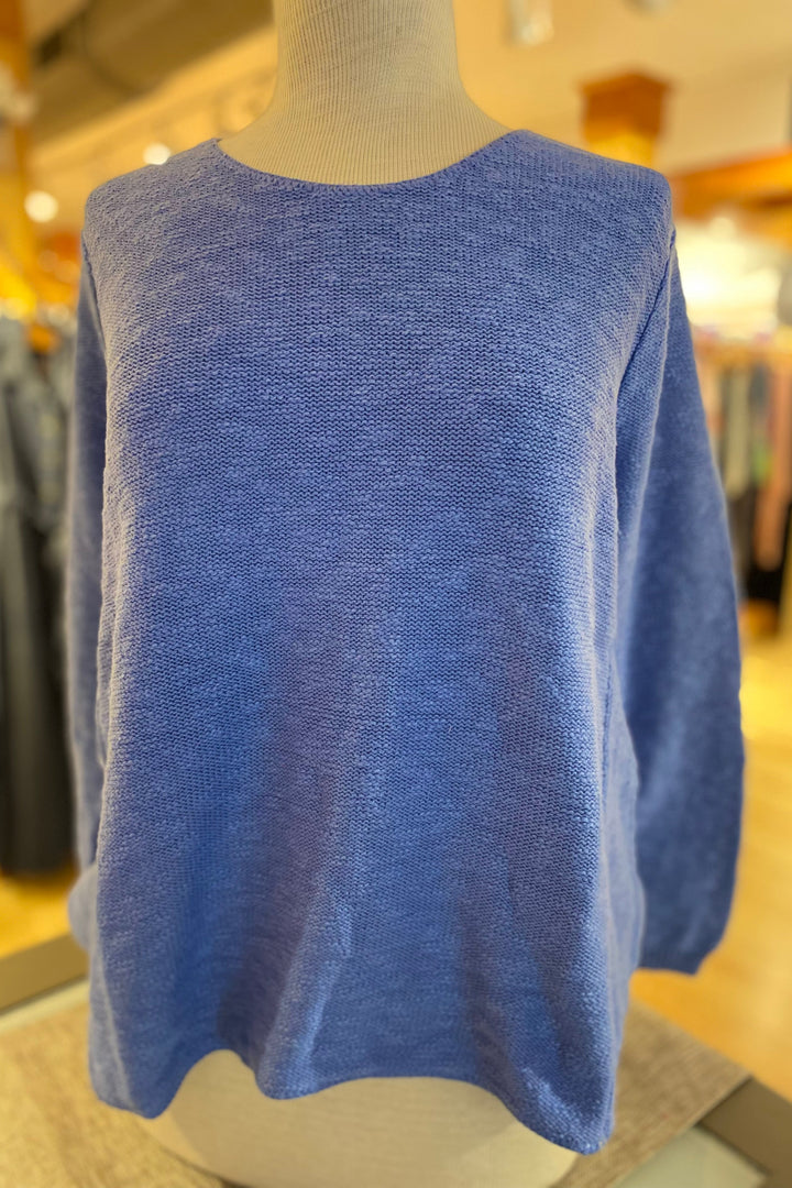 The Ultimate Cotton Sweater - Hi Low Slub Crew