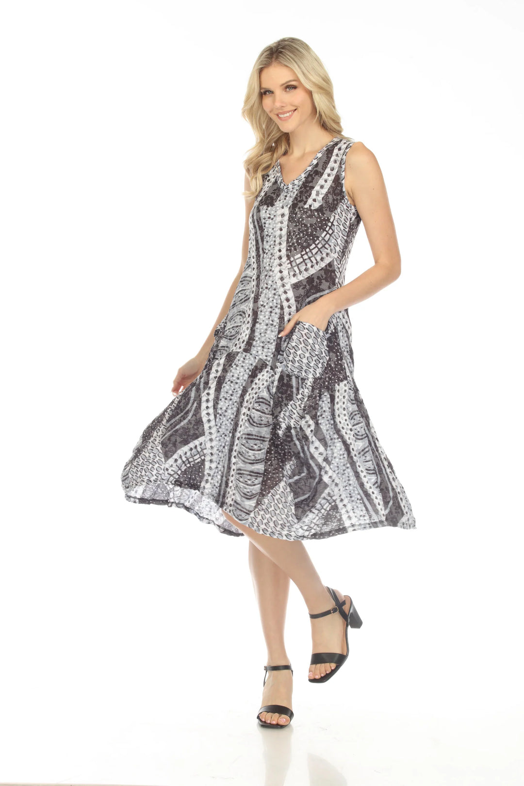 Valerie Dress - African Abstract